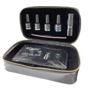 Kit Soft Gel Tips Negro