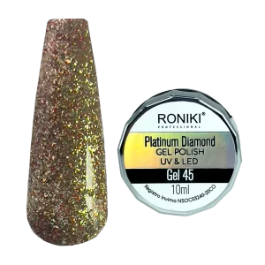 Platinum Diamond Gel Polish - Platinum 45